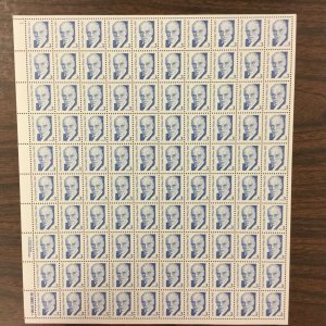 2170    Paul Dudley White, M.D.   MNH  3 Cent  Sheet of 100.  Issued in 1986.