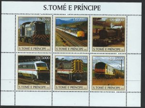 Saint Thomas Scott 1560 MNH! Trains!