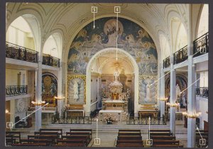 FRANCE - 1983 CHAPEL OF OUR LADY OF THE MIRACULOUS MEDAL PICTURE POSTCARD USED