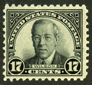 U.S. #697 MINT OG LH