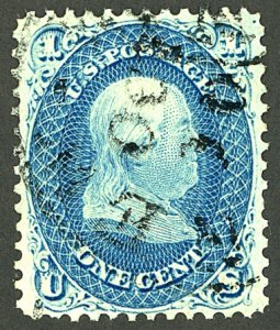 U.S. #63 USED WITH PF CERT