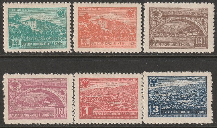 Albania 361-366 complete set MNH