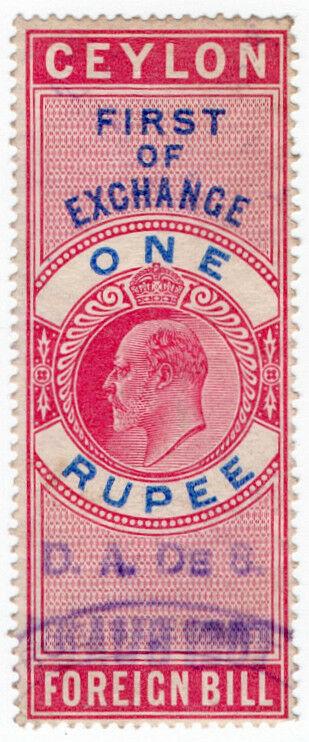 (I.B) Ceylon Revenue : Foreign Bill 1R (First)