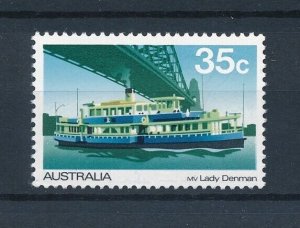 [113915] Australia 1979 Railway trains Eisenbahn bridge From set MNH
