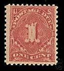 #J61  1917  1c Postage Due Perf 11 - MNH