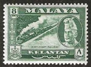 Kelantan Sc.  76  mint, hinged. 1957.   (K139)