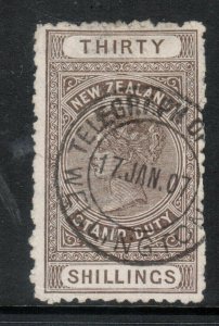 New Zealand #AR17 Used With Ideal Cancel