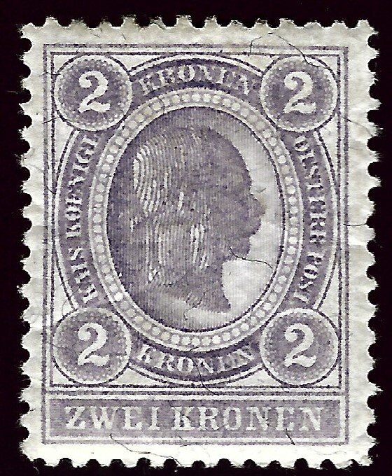 Austria SC#84 Mint F-VF hr SCV$52.50...Grab a Bargain!