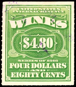 U.S. REV. WINES RE82  Used (ID # 100031)