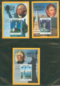 Montserrat #636-638 Mint (NH) Souvenir Sheet