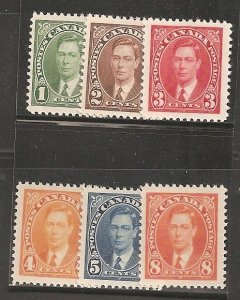 Canada SC 231-6 Mint, Never Hinged