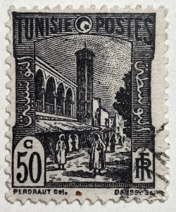 AlexStamps TUNISIA #87 VF Used