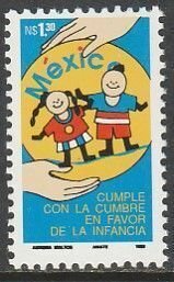 MEXICO 1812, CHILDRENS MONTH. MINT, NEVER HINGED. VF.