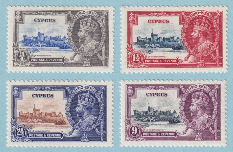 CYPRUS 136 - 139  MINT HINGED OG * SET - NO FAULTS VERY FINE! - R515