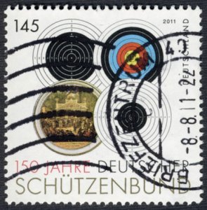 Germany #2634 145c Used (150th Anniversary - German Shooting Federation)