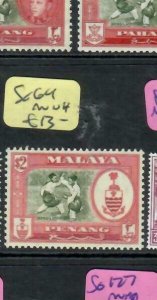 MALAYA  PENANG (P3107BB)  ARMS   $2.00  SG 64     MNH 