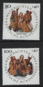 GERMANY  B756-B757  MNH  SET