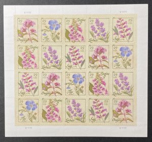 U.S. 2011 #4505-9 Sheet, Herbs, MNH.