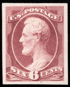 US #208 P4 SUPERB proof on cardboard, a SELECT PROOF!