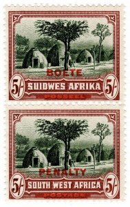 (I.B) South-West Africa Revenue : Penalty 5/-