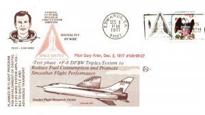Dec 7 1977 - Test Phase F8 DFBW, Pilot Krier - Edwards, CA - F27698