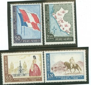 Peru #C144-C147 Unused Single (Complete Set)