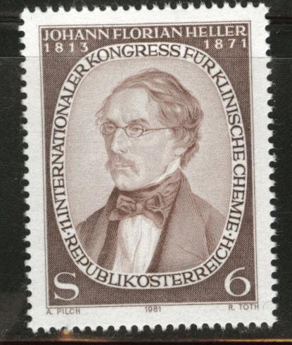 Austria Scott 1181 MNH** Florian Heller stamp