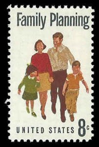 PCBstamps   US #1455 8c Family Planning, MNH, (4)