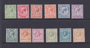 Great Britain 1924 KGVI SG 418-429 set of 12 MLH