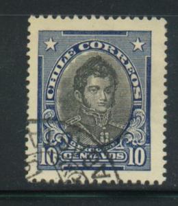 Chile Sc #  131 Used; perf 13