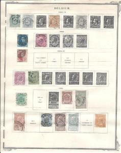 Belgium Early issues. 17 stamps [u]