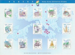 HONG KONG 1999/2002 WWF SG MS 989 MNH