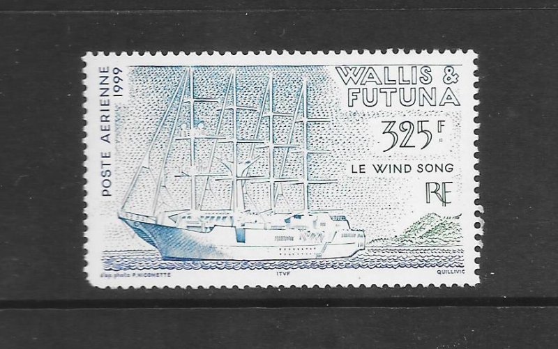 WALLIS & FUTUNA  #C213  SHIP-WIND SONG   MNH