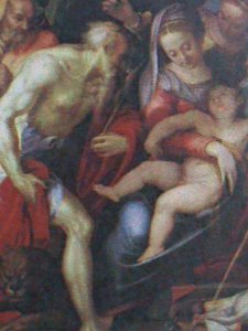 ​AUSTRALIA-1980 SC#757-CHRISTMAS-HOLLY FAMILY-PAINTING MNH  BLOCK VERY FINE