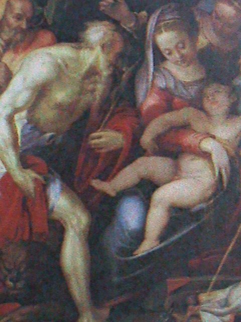 ​AUSTRALIA-1980 SC#757-CHRISTMAS-HOLLY FAMILY-PAINTING MNH  BLOCK VERY FINE