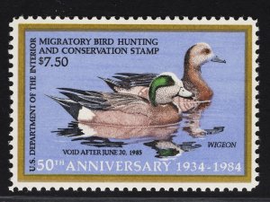 US #RW51 $7.50 Multicolored Duck Stamp MINT NH SCV $12.50