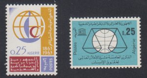 Algeria - 1963 - SC 313-14 - NH/MH