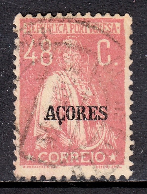 Azores - Scott #224 - Used - P12X11½ - Pencil/rev. - SCV $3.00