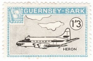 (I.B) Guernsey Cinderella : Isle of Sark 1/3d (Commodore Shipping)