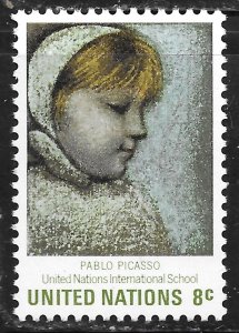 UN NY #224 8c Maia, by Pablo Picasso ~ MNH