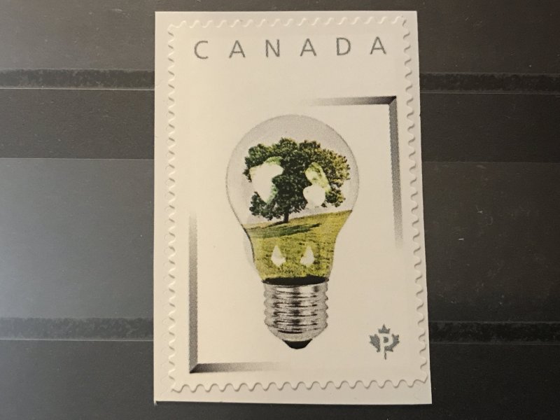 Canada Post Picture Postage Mint NH *Green Bulb Tree* *P* denomination