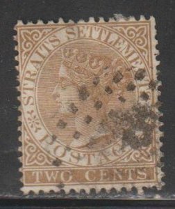 Straits Settlements SC 10  Used