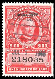 U.S. REV. DATED REDS R508  Used (ID # 80196)