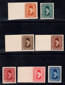 MOMEN: EGYPT 1927-37 FOUAD CANCELLED BACKS LOT #67711*