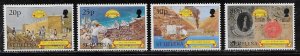 St Helena Scott #'s 712 - 715 MNH