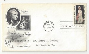 Lot 3 FDC 1964 65 Sc# 1259 1273 Fine Arts John Copley Artmaster Art Craft Cachet