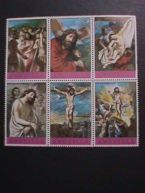 ANGUILLA 1973 SC# 173b EASTER-BETRAYAL OF JESUS MNH VF WE SHIP TO WORLDWIDE