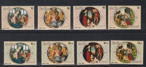 Burundi # 579-582, B87-90, Christmas, Mint NH, 1/2 Cat.