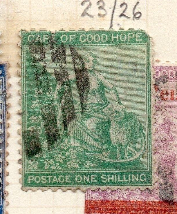 Cape of Good Hope 1854-67 Early Issue Fine Used 1S. 263431