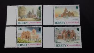 Jersey 1988 Christmas Stamps Mint